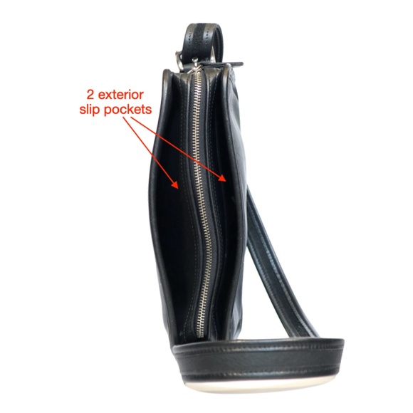 Vintage black Coach 'Legacy East West Compartment Bag No. 9164' - Picture 9 of 13